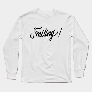 Smiling Long Sleeve T-Shirt